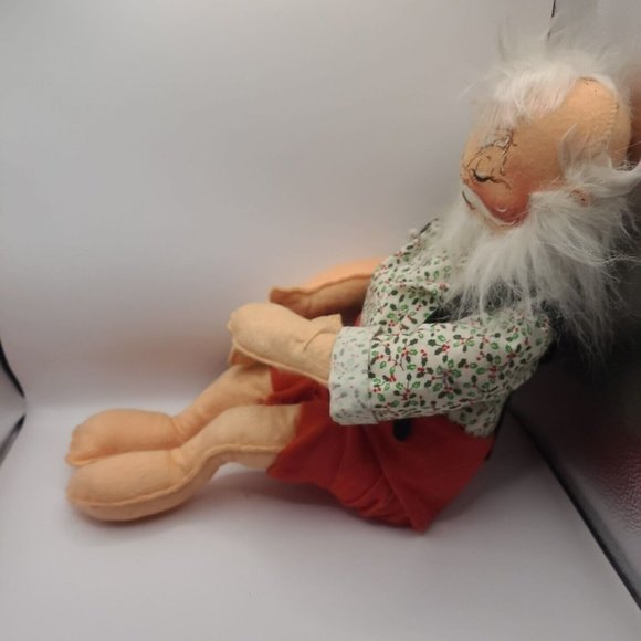 Vintage Annalee Napping Santa Shelf Sitter, 19" tall Christmas Holiday Posable - Picture 5 of 8